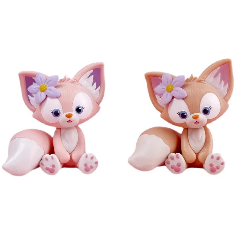 粉色玲娜贝儿蛋糕装饰装扮可爱小狐狸网红公主女孩生日蛋糕摆件,节庆用品/礼品,节日装扮用品,淘宝优惠券,粉丝福利购,淘宝优惠卷