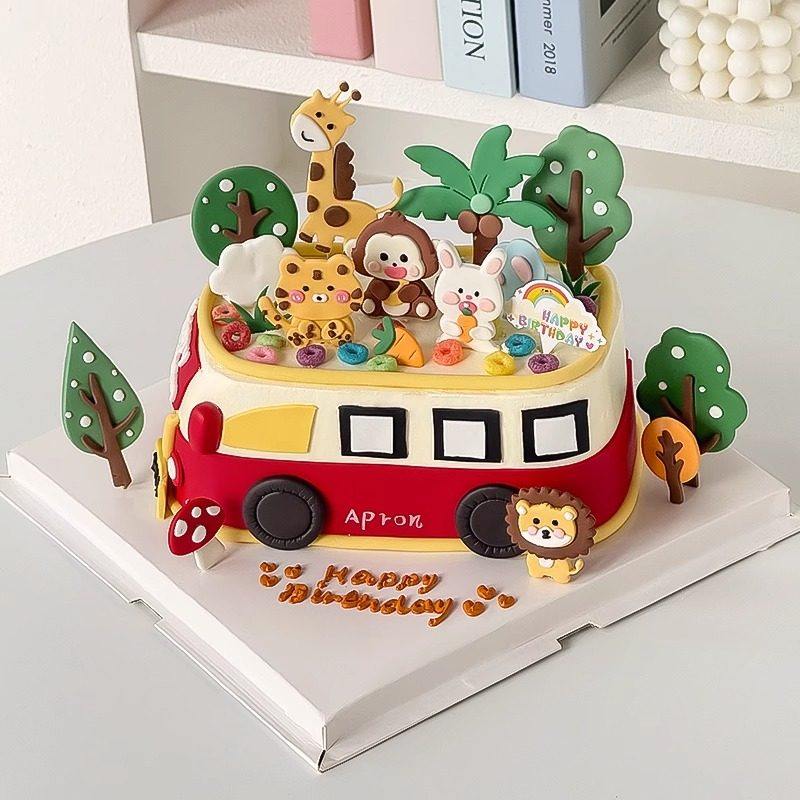 森林动物树翻糖切模猴子长颈鹿兔子老虎生日蛋糕硅胶模具田园系列,厨房/烹饪用具,烘焙模具,淘宝优惠券,粉丝福利购,淘宝优惠卷