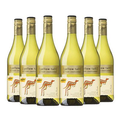 黄尾袋鼠巴特利霞多丽白葡萄酒