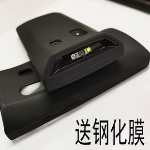 试用于小Yi智能OCR巴枪BA1手机壳 菜鸟驿站掌柜商米T8800保护套4.95英寸屏幕ND10保护钢化膜贴膜软硅胶磨砂