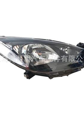 汽配适用于马自达2 2007-2011 款大灯黑色边框前照灯配件