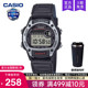 casio卡西欧森林人Forester复古运动女学生手表男石英W 220HF