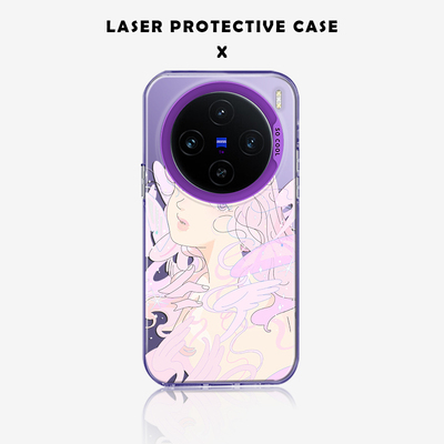 CASE联名低级失误适用vivox100pro手机壳vivo彩银x90s软边x80少女x70pro卡通pro可爱x100防摔x60硬壳保护套潮