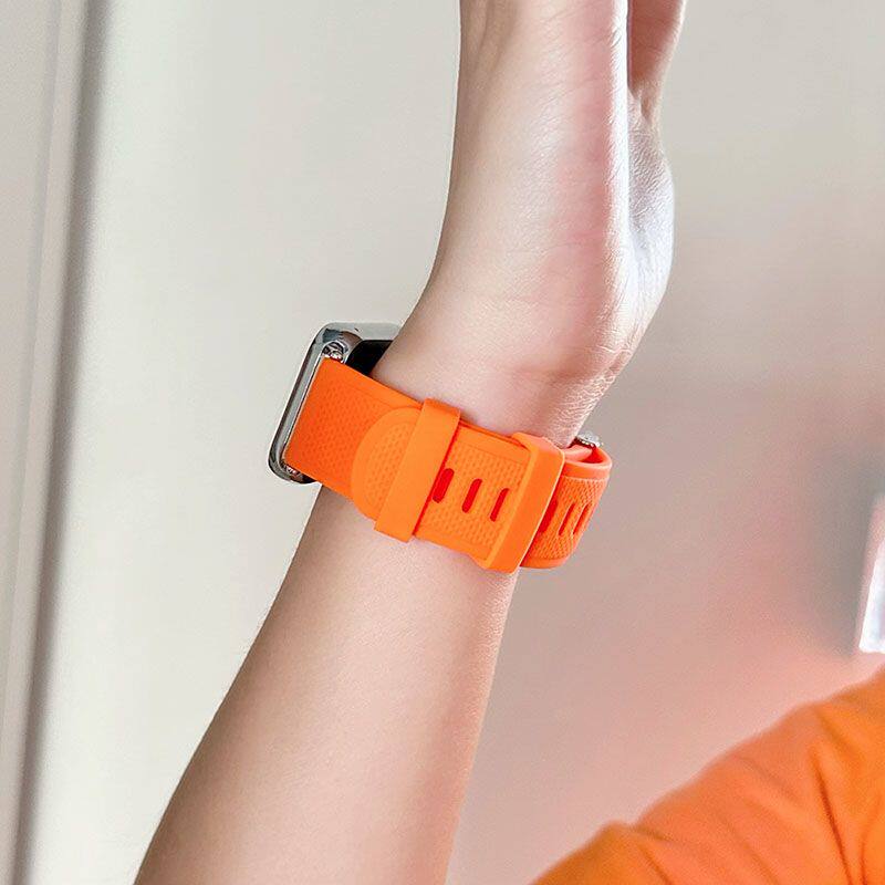 适用荣耀手表X5i表带拼色手表硅胶针扣表带honor手腕带运动荣耀X5