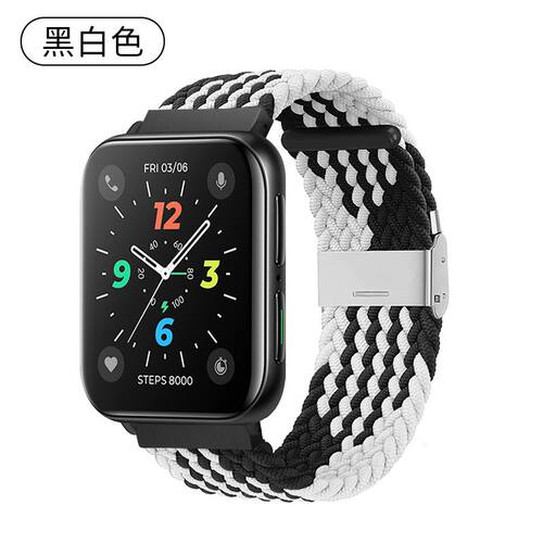适用vivoWatch6表带iqoowatch5编织卡扣VIVO watch5尼龙手表腕带6
