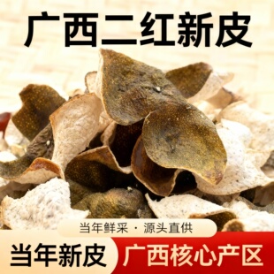广西二红新皮陈皮当年鲜采源头直供广西核心产区橘皮无硫无做旧