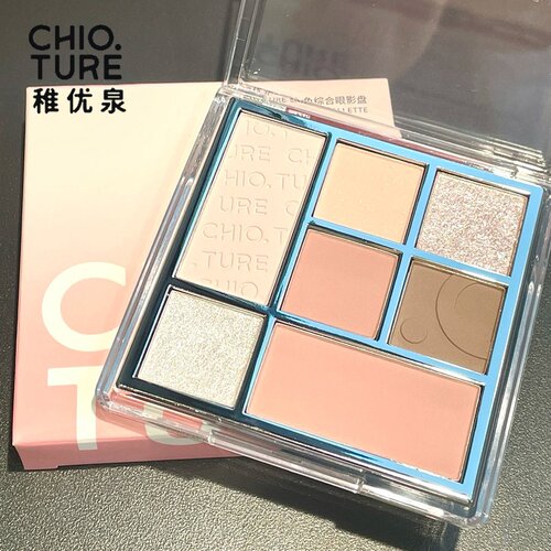 稚优泉哑光七色眼影盘