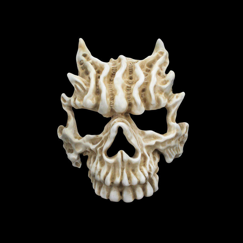 新品万圣节灵魂战车恶魔骷髅头影视cos装扮树脂面具