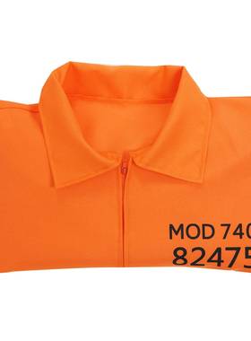 万圣节cosplay囚犯服装角色扮演橙色男女囚犯连体服舞台装扮演出