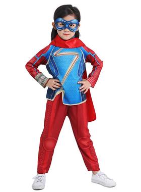 惊奇少女惊奇队长2女童超级英雄角色扮演Cosplay万圣节变装服装