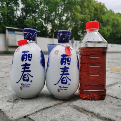 绍兴塔牌半干型丽春酒375ml*2瓶装糯米酒黄酒绍兴特产黄酒可自饮