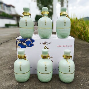 黄酒圣塔金丽春370ml*6瓶十二年陈花雕酒礼盒半干型老酒绍兴特产