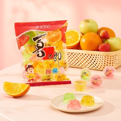 精选喜之郎什锦果冻120g多口味混合果味果冻下午茶零食礼袋装1袋