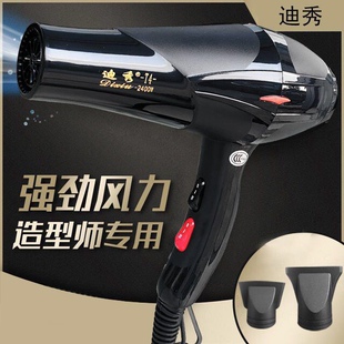 迪秀T4吹风机发廊专用大风力超强大功率电吹风家用吹风筒蓝光护发