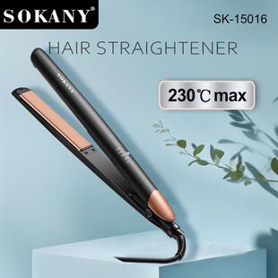 出口SOKANY15016夹板直发器女士美发拉直板HAIR STRAIGHTENER