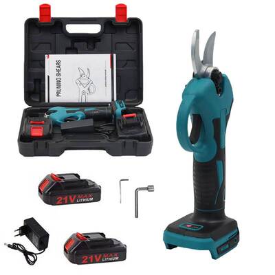 21V 电动修剪剪刀修剪剪子花园修剪器 Secateur 分支切割工具充电