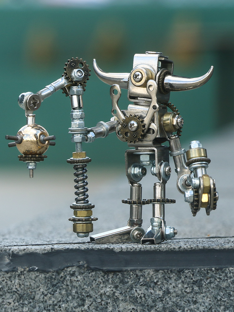 机械盲盒金属手办礼物公仔