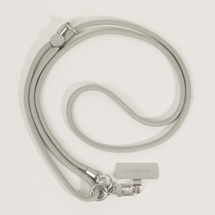 6mm可调节手机挂绳防丢手机链金属扣环户外斜挎可背挂脖结实便携