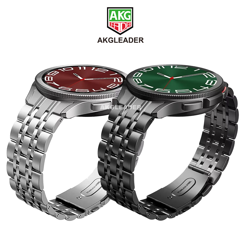 AKGLEADER三星精钢手表带