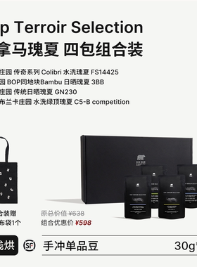 BIG SUR 巴拿马瑰夏 Top Terroir Selection 4包组合装