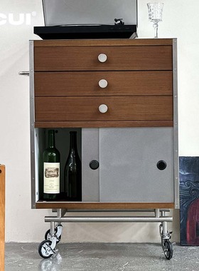 阿崔造屋包豪斯中古伊姆斯模块柜斗柜餐边储物床头客厅卧室柜组合