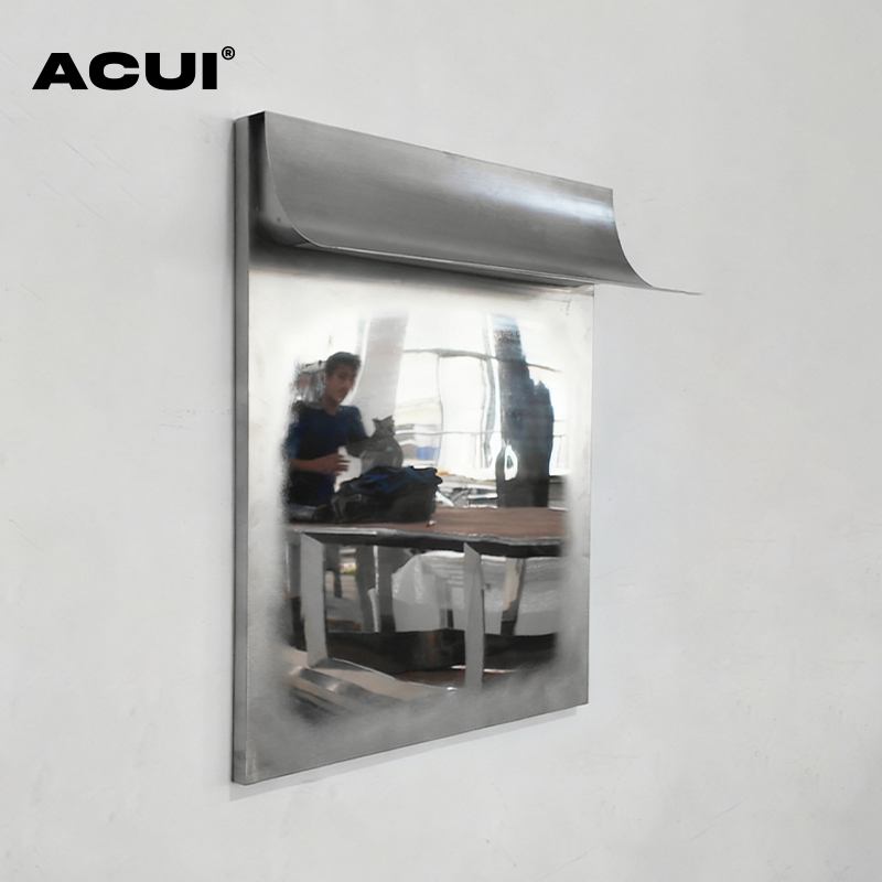 阿崔造屋原创设计飞檐镜不锈钢