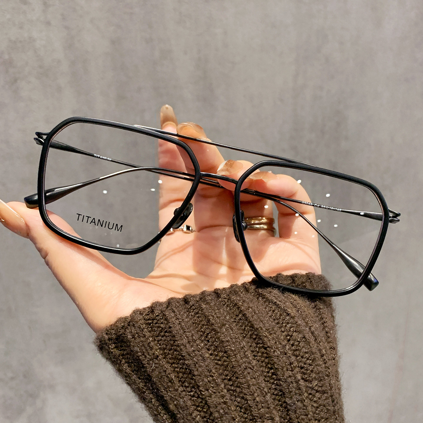 高品质超轻眼镜近视男款专业配镜双梁纯钛眼镜框素颜大框防蓝光,ZIPPO/瑞士军刀/眼镜,定制成品光学镜,淘宝优惠券,粉丝福利购,淘宝优惠卷