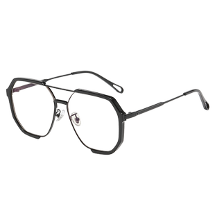 变色防辐射抗蓝光疲劳眼镜女款近视自动感光平光镜眼睛潮牌男护眼