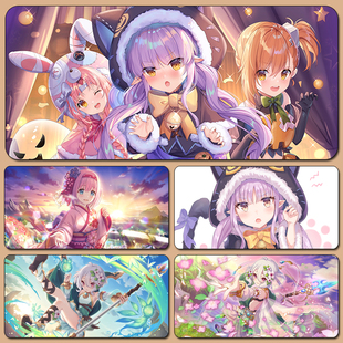 公主连接鼠标垫冰川镜华优衣星野静流凯露可可萝键盘垫咲恋书