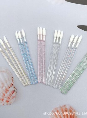 现货唇刷棉签棒便携擦刷涂唇膏釉化妆用厂家