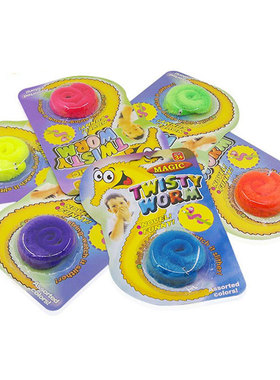 跨境毛毛虫海马灵魔术道具新奇特玩具魔术蠕虫maic worm tt