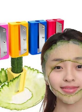 美容工具黄瓜超薄切片器超薄敷脸面膜大青瓜卷刀神器造型削皮器