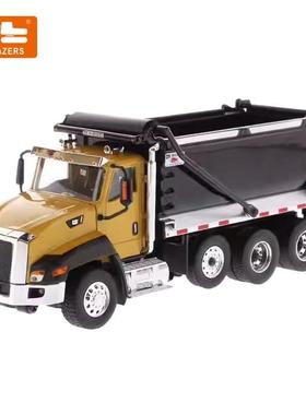 适用1:50卡特CT660SBFAOX自动装卸卡车合金模型85668