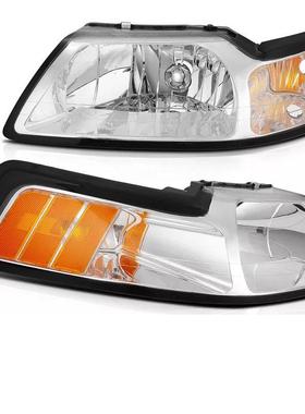 适用于1999-2004年福特野马FordMustang前照灯美系大灯跨境