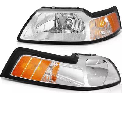 适用于1999-2004年福特野马FordMustang前照灯美系大灯跨境
