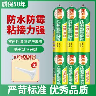 8800中性硅酮结构胶密封耐候防水门窗专用玻璃胶快干强力建筑用