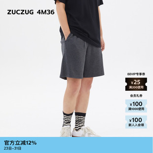 新品 女士多色华夫格针织布休闲裤 素然ZUCZUG 夏季 短裤 4M36