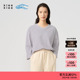 新品 女士休闲宽松环保棉条纹八分袖 素然klee 夏季 T恤 klee