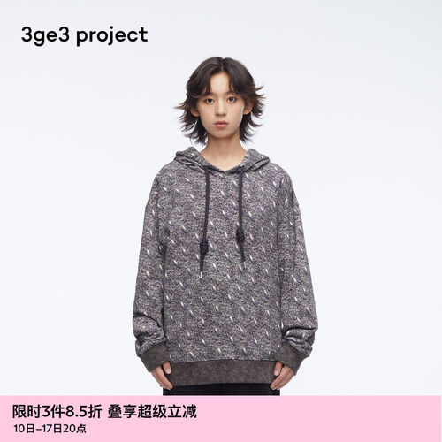 3ge3projectDunja插袋宽松卫衣