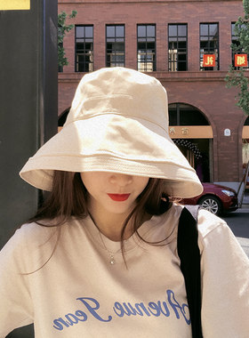 店主大爱~遮脸日系百搭女渔夫帽