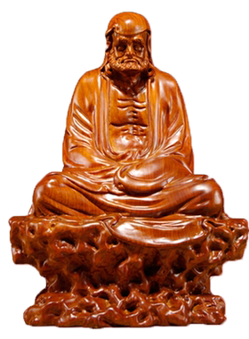 达摩祖师像禅意家居客厅工艺品