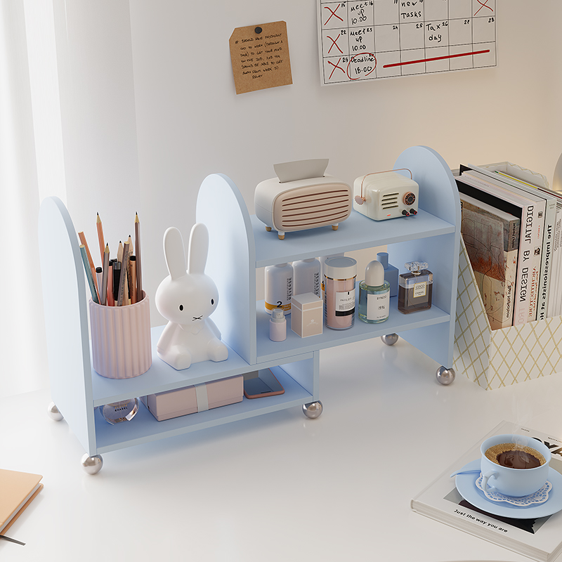 沐上多巴胺彩色多层不规则置物架