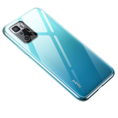 彪翔 小米RedmiNote10Pro手机壳红米Note10Pro透明软壳微磨砂黑色保护套全包防摔男女