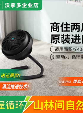 美国进口沃拿多台式电风扇