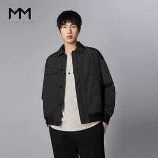 MM麦檬男装 收口棉衣外套男9E9280071 宽松版