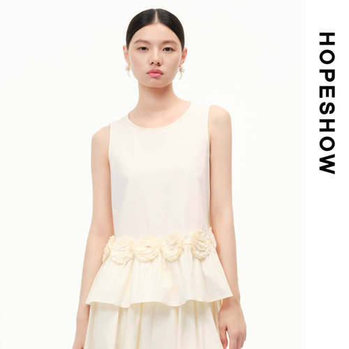 HOPESHOW红袖上衣