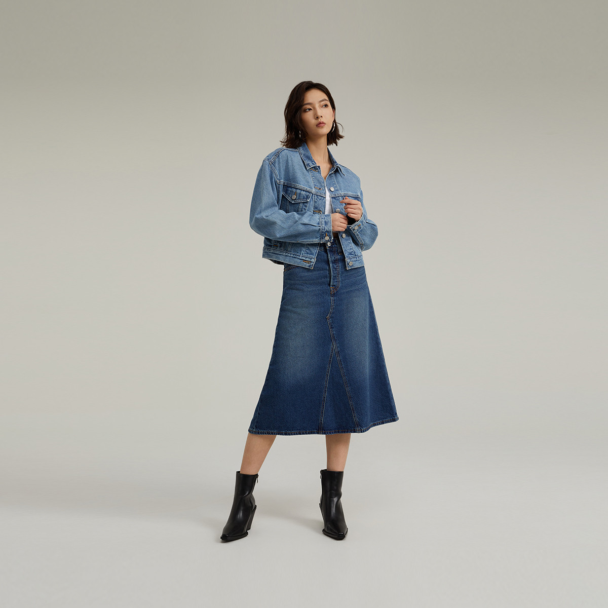 Levi’s李维斯女士简约时尚外套A9155-0001