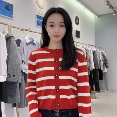 诗凡黎女士时尚休闲针织衫3EC230101