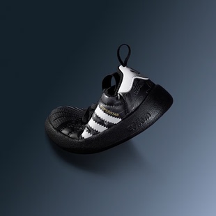 Adidas阿迪达斯男女婴童贝壳头运动学步鞋 JR3755