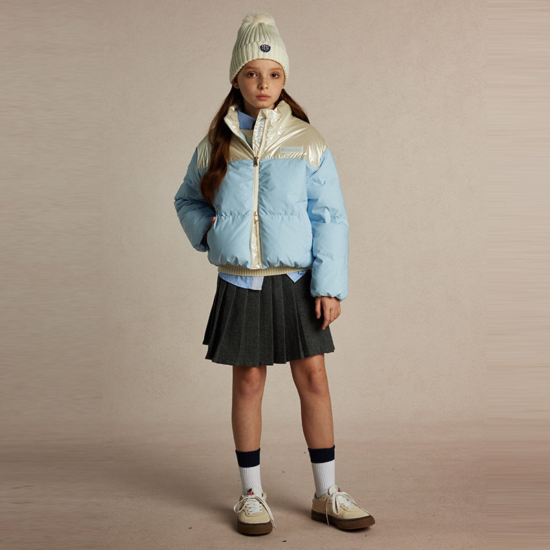 eland kids衣恋童装女童羽绒服EKJDE4T24A